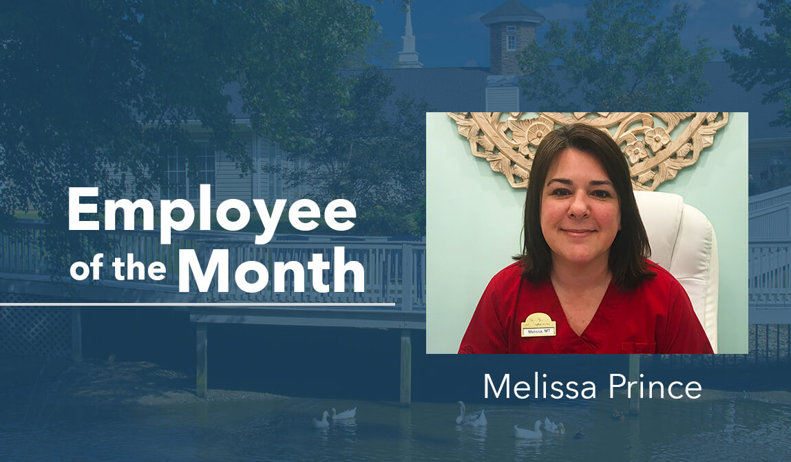 Melissa Prince – Employee Of The Month