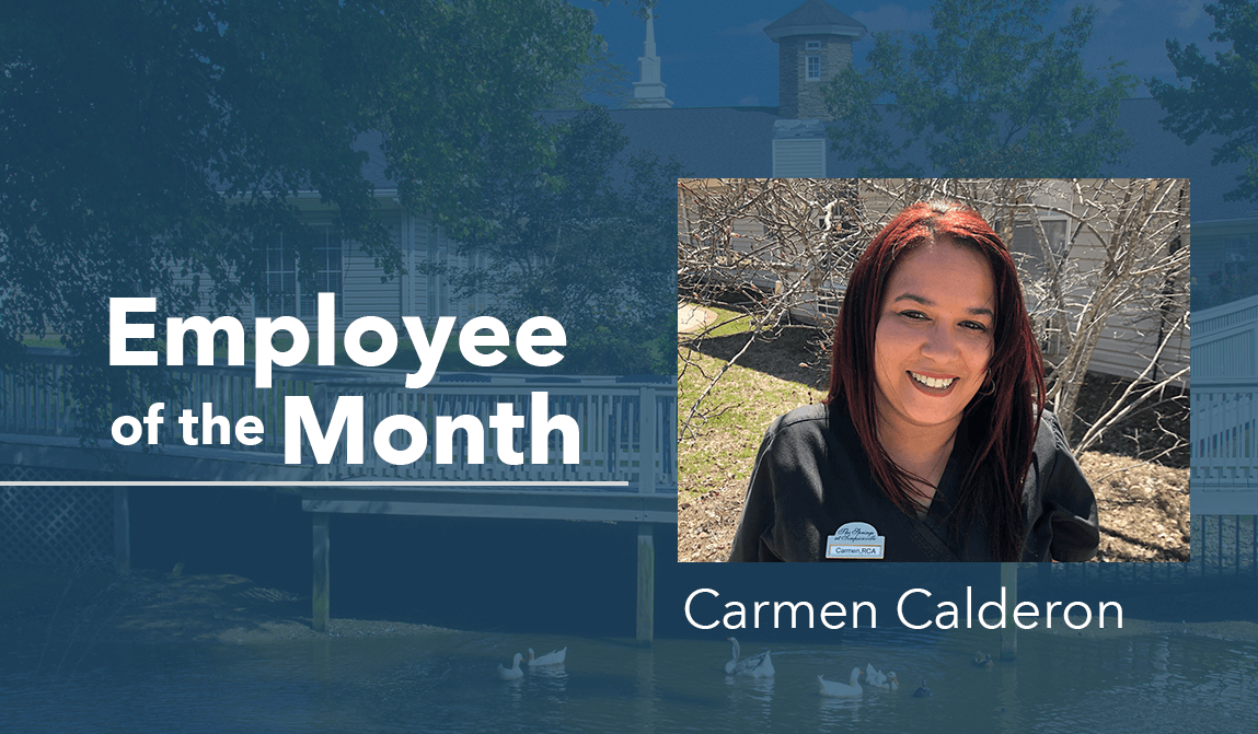 Carmen Calderon Springs Employee Of The Month