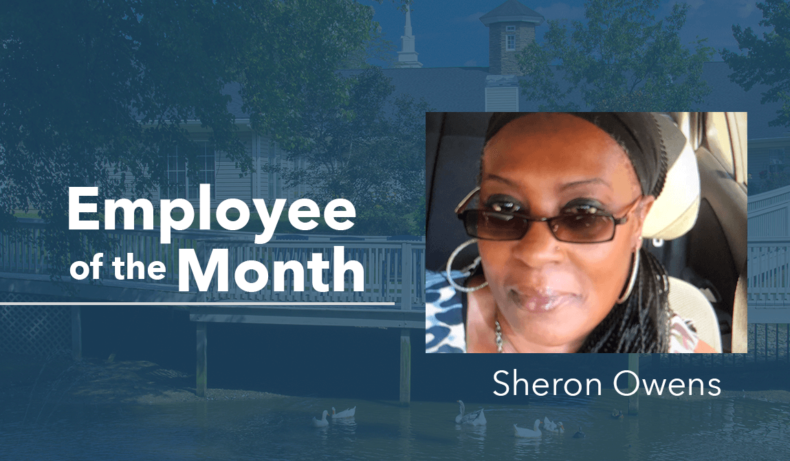 The Springs At Simpsonville Employee Of The Month March Sheron Owens