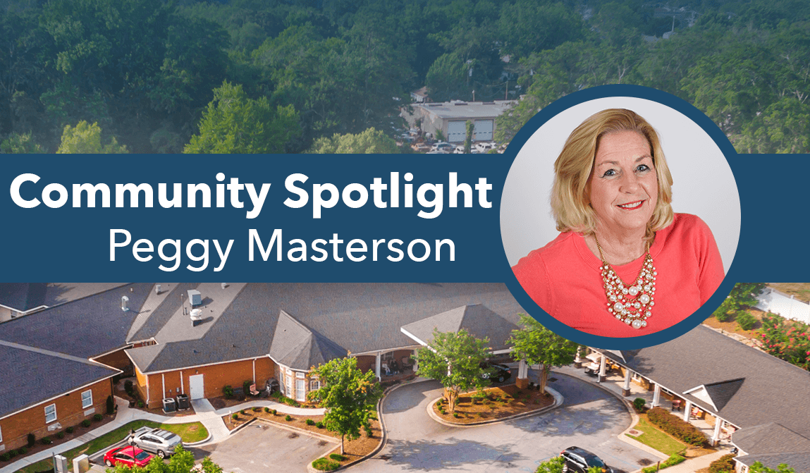 Welcome Peggy Masterson The Springs At Simpsonville Community Spotlight