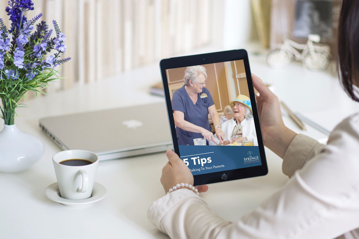 Tips for Talking About Senior Living eBook