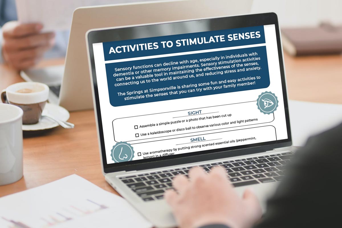 Activities to Stimulate Senses Guide